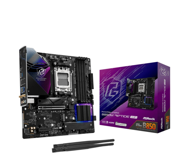 ASRock B850M Riptide WiFi - 1306583 - zdjęcie